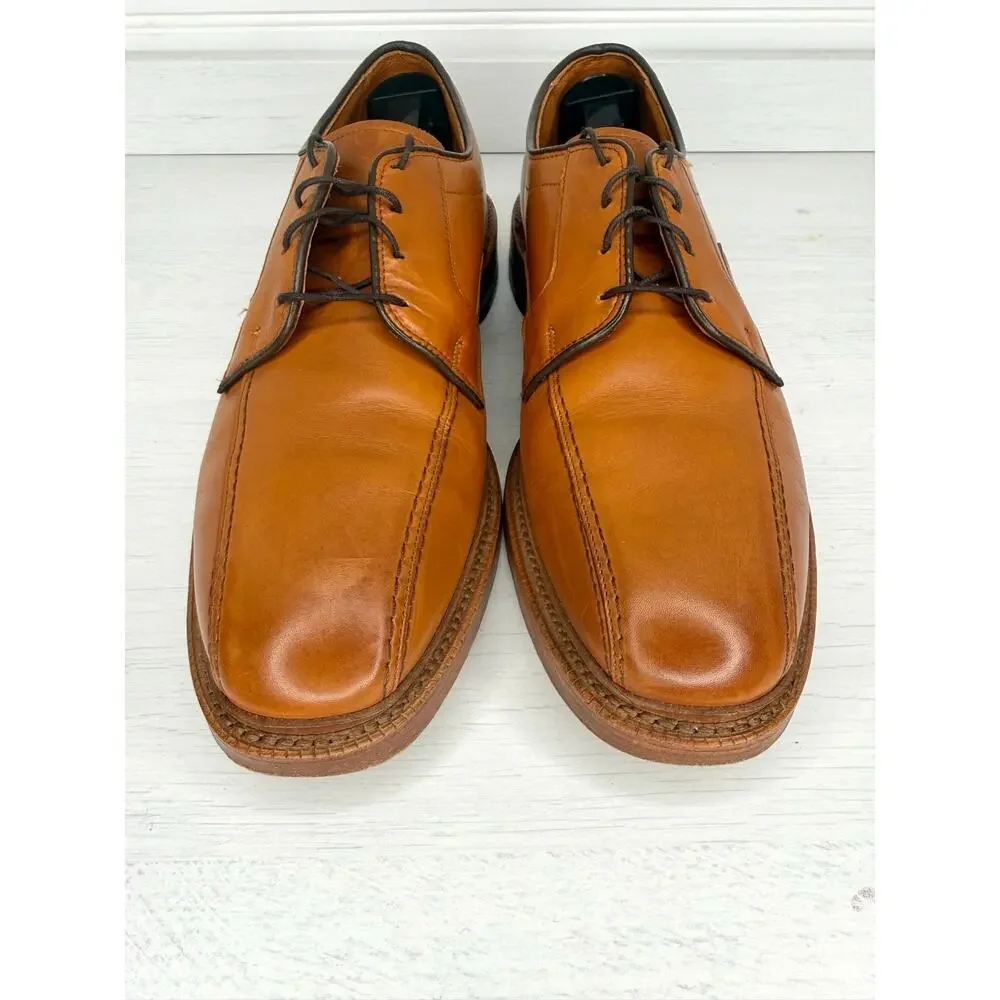 Allen Edmonds Walton Split Toe Derby 5954 Chestnut 9.5 D USA Dress Shoes w/ Box